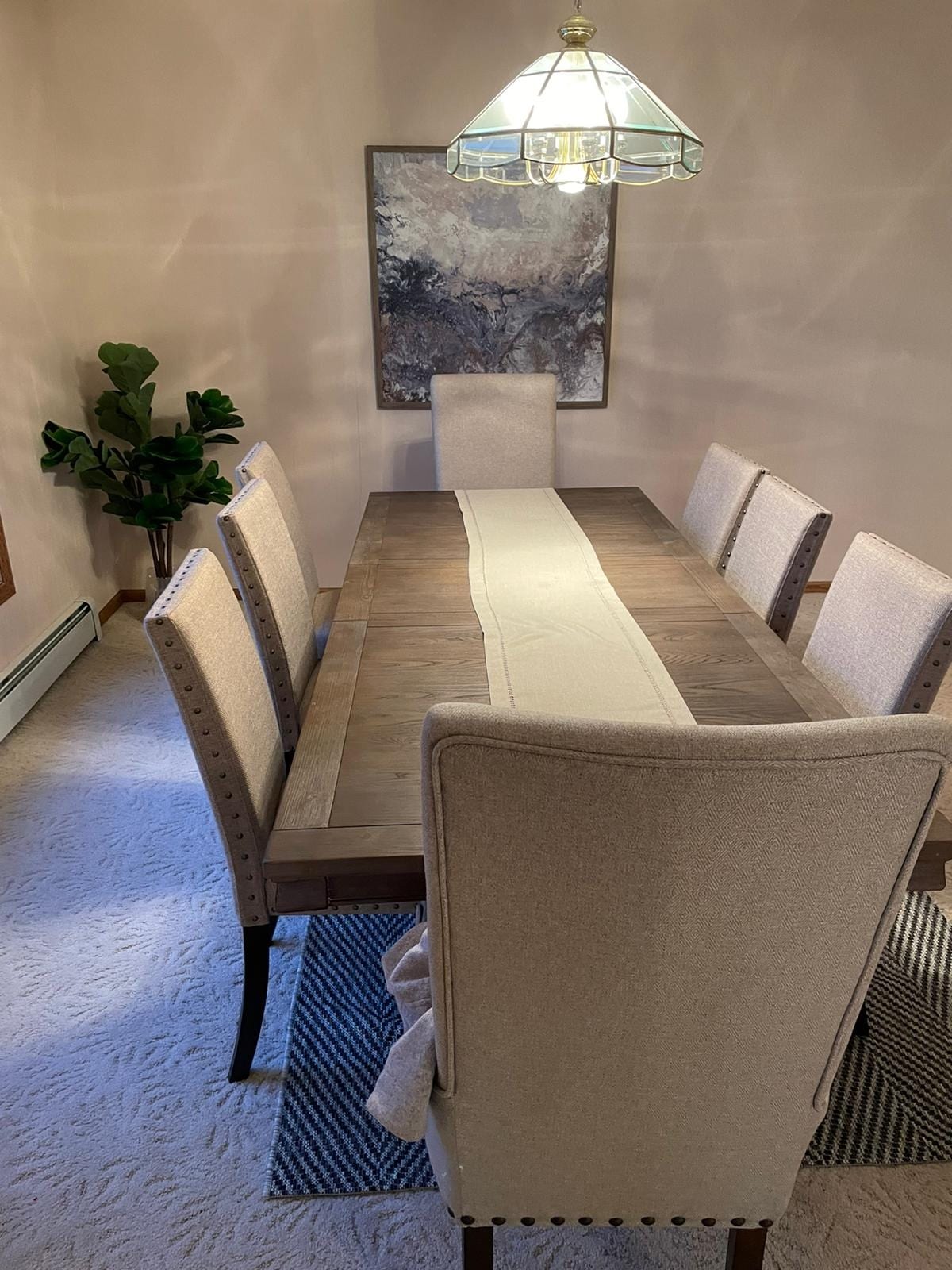 Dining room before the project, Montana, USA