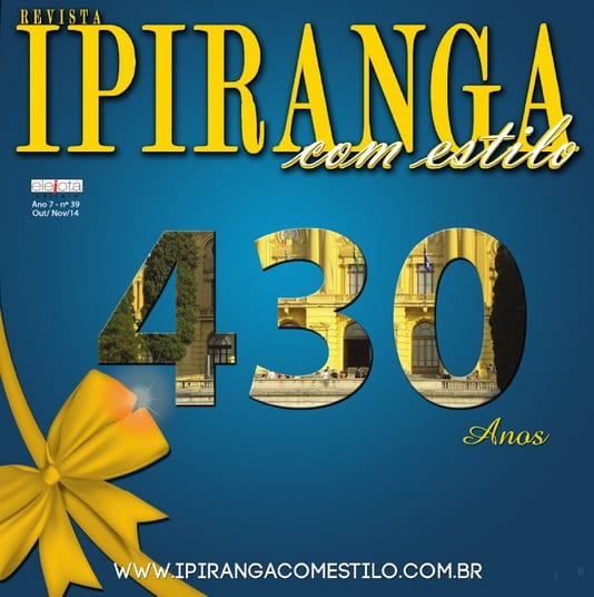 Capa da Ipiranga com Estilo · nº 39, matéria com projeto da INSIDE, acervo INSIDE